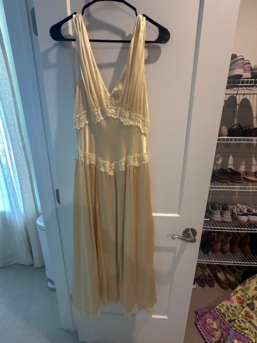 Reformation Stasia Silk Dress